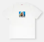 Supreme Kurt Cobain Tee T-Shirt White Size L SS2023 Nirvana Dead Stock New