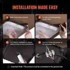 80W LED Canopy Lights 8800LM Daylight Outdoor Lighting Fixture 4 Pack