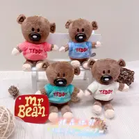 在飛比找蝦皮購物優惠-【禮品總部】豆豆熊吊飾 3吋 正版 泰迪 豆豆熊玩偶 豆豆熊
