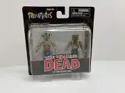 The Walking Dead MiniMates Guts Zombie & Burned Zombie Figures