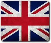 Union Jack Flag GB UK England Mouse Mat Pad Computer PC Laptop Gaming Office Home Desk Accessory Gadget 2240