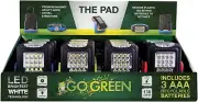 GoGreen Power THE PAD Pocket Work Light 12 pk, Assorted Colors ,NEW WHOLESALE