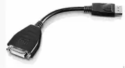 NEW Lenovo 43N9159 43N9160 45J7915 DisplayPort to DVI Adapter Converter cable