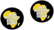 [ZENRUIMING] 2 I AM MY ANCESTOR'S WILDEST DREAMS Pins,Metal Alloy Pins,Clothes Bags Hats Accessories