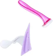Healeved 1set Practical Bikini Trimmer Women Privates Razor Body Hair Cutter Random Color