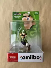 Nintendo Switch - Super Smash Bros Ultimate - Luigi No. 15 Amiibo SEALED NEW