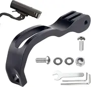 Bike Light Mount, Fork Mount Bike Headlight Bracket, Bicycle Light Holder, Handlebar Light Holder Mount, Headlight Mount Strap, Bicycle Front Light Mount Borato