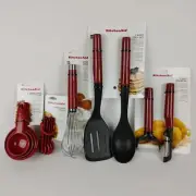 Kitchenaid Measuring Cups / Spoons & Whisk & Peelers & Tool Set HERA Empire Red