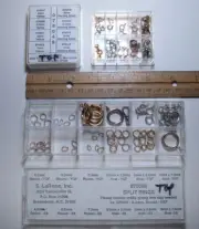 Spring Rings, Split Rings Sterling Silver Gold Filled Findings