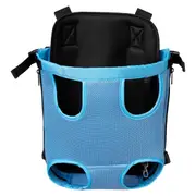 Buddy & Belle Dog Backpack- Blue/Black