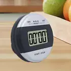 Digital Kitchen Timer Compact Alarm Counter Clock for Bathroom Exercise Home