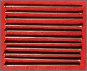 P120760 Chicago Pneumatic 5" Hardened Steel Needles Set of 11 f/ Needle Scaler