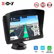XGODY 7'' Car GPS Navigation HD Truck Navigator 2024 Australia Map Free Updates