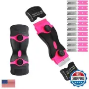 2PACK Razor Blade Scraper, 2-in-1 Scraper Tool with 10Pcs Plastic Blades and