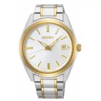 在飛比找momo購物網優惠-【SEIKO 精工】CS城市簡約情侶錶-男款39mm(SUR