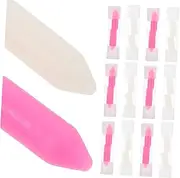 HAKIDZEL 12pcs Replacement Wax Tips for Nail Art Pen Soft Wax Heads for Rhinestone Picker DIY Decoration Tools for Manicure and Nail Salon