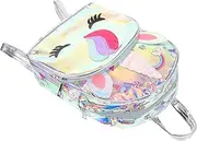 [Ipetboom] Unicorn Backpack for School Kids Toddler Backpack Cute Design Large Capacity Cartoon Pvc School Bag