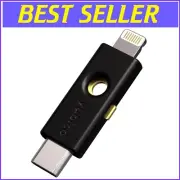 Compact YubiKey 5Ci - Lightweight Security Key with Lightning/USB-C Connectors