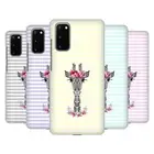 OFFICIAL MONIKA STRIGEL GIRAFFE AND STRIPES HARD BACK CASE FOR SAMSUNG PHONES 1
