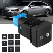 Push Switch Button BLUE LED For Toyota Land Cruiser Prado Rav4 Hiace Light Bar (for: Toyota)