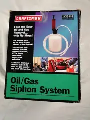 Craftsman 7133119 Oil/Gas Siphon System New Open Old Stock Vintage