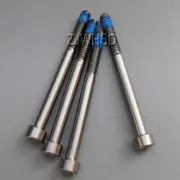 4pcs M6 x 70 mm Titanium Ti Screw Bolt Allen Hex Socket Cap Head + Thread Locker