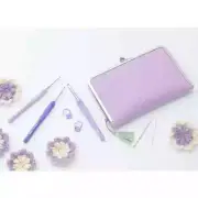 Knitting needles ETIMO Murasaki Crochet hook set with cushion grip Tulip Japan
