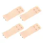 Bra Extender 2 Hook Elastic Extension Strap Plus Size Clip On Maternity Nude 4X