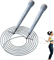 Jumping Rope | Adjustable Fitness Skipping Cable Exercise Cord,Jumping Cable No-Tangles Fitness Cord for Women Men Weight Loss Body Shaping