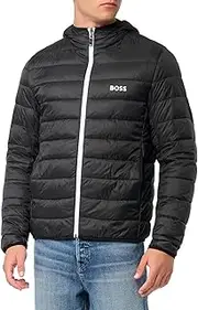 [BOSS] Men's Lightweight Hooded Puffer Jacket