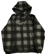 Alpinestars Brougham Tech Ho ZP Black Zip Up Jacket New W/ TAGS Men's Small