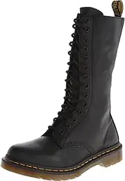 [Dr. Martens] Women’s 1B99 14-Eye Lace Up Leather Boot, Black, 11 US Women