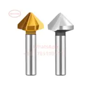 10.4mm*3F*90 Degree HSS M35 Countersink Chamfering Tool Drill Bits Tian 2pcs