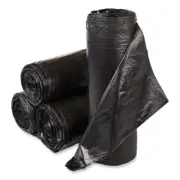Inteplast Group VALH3860K22 HD 60 gal COMM Can Liners - BLK (150/Carton) New