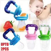 Baby Fresh Fruit Food Feeder Nibbles Pacifier Safety Silicone Feeding Nipple