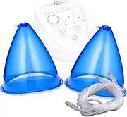 Vacuum Suction Cups (180ML), Large Vacuum Suction Cup for Buttocks, Suction Cups for Vacuum Therapy Machine Accessories, Hip Lifting Massage, One Pair