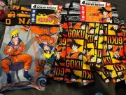 2 Pack Boys Wonder Nation Boxer Briefs 4 PACK(Med - 8) NEW Naruto & DragonBall Z