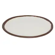 G.E.T. P-90-CRM Pottery Market Cream Melamine 9" dia. Dinner Plate - 1 Doz