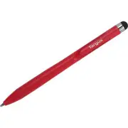 Targus Stylus & Pen With Embedded Clip - Red Amm16301us