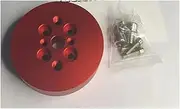 Red Saddle Platform Clamp for Astronomical Accessories(Circle)