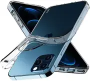 For iPhone 16/e 15 14+ 13 12 11 Pro Max XS 8 7 6 Clear Soft Transparent TPU Case