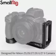 SmallRig Camera Arca-Type Quick Release L Bracket for Nikon Z5/Z6/Z7/Z6 II/Z7 II