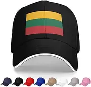 [Generic] National Emblem of Lithuania Baseball Cap Lithuanian Trucker Dad Hat for Men Women Outdoor Sport Running