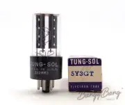 Vintage Tung-Sol 5Y3GT/CV1856 Full Wave Rectifier Output Radio Audio Vacuum Tube