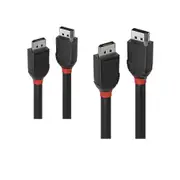 Lindy DisplayPort 1.4 Cable Black Line - 2m