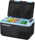 Car Refrigerator Fridge 27QT 25L Portable Mini Freezer Dual Zone Door 12/24V DC,