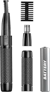 WAHL Manscaper ® 2 in 1 Lithium Battery Tactical® Dual Sided Eyebrow and Nose Hair Trimmer for Men