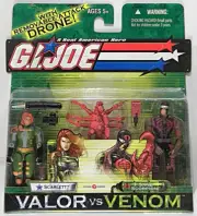 Hasbro G.I. Joe ARAH Attack Drone Valor vs Venom Scarlett vs Sand Scorpion