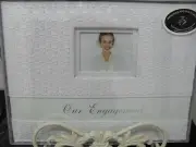 IVORY or WHITE Engagement Guest Book Autograph Signature