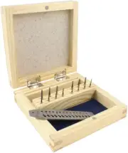 Tap and Die Set 15 Pcs. in a Wooden Box - - 28-620
